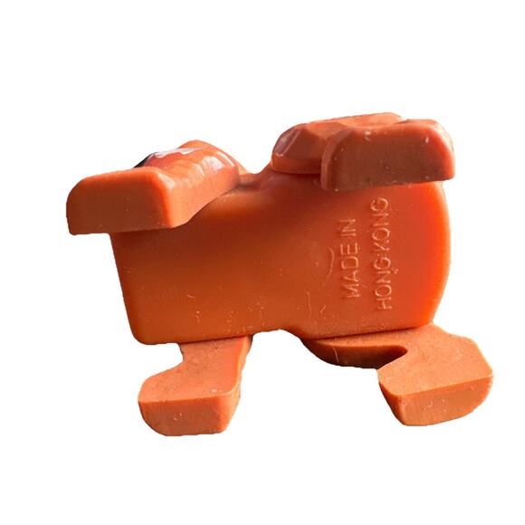 Vintage Plastic PUPPY DOG Brown Little People Replacement Figure Farm Set Others - Picture 5 of 6